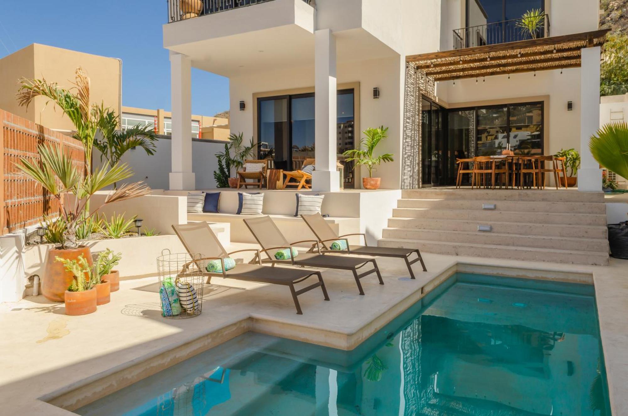 Casa Gallo, Heated Pool, Exclusive Beach & Great Location Cabo San Lucas Exteriör bild